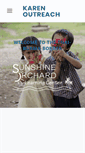 Mobile Screenshot of karenoutreach.org